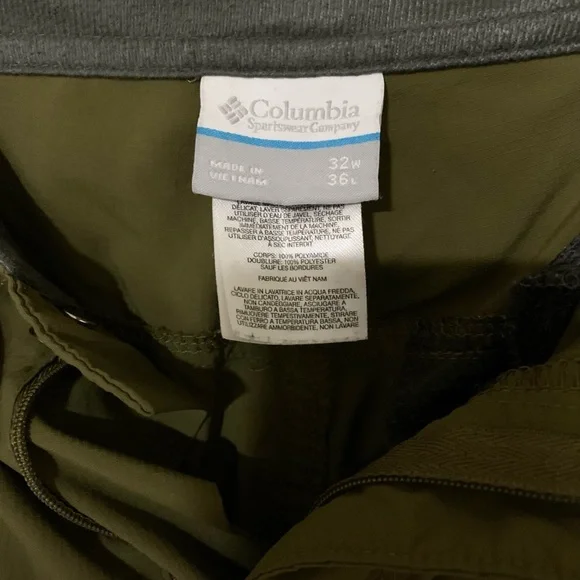 Columbia hiking pants 32x36 - Picture 2 of 7